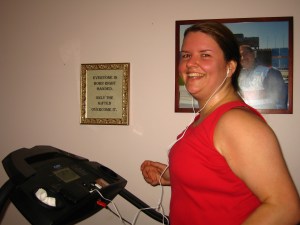 Running my final 5 minutes of the C25K!